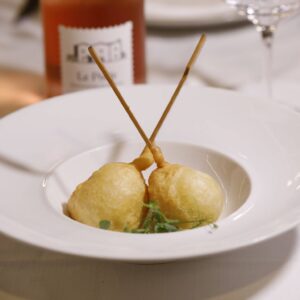 Caciocavallo in Tempura